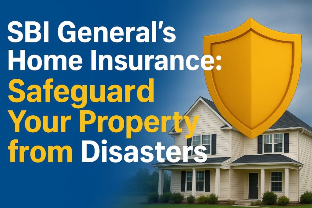 SBI General’s Home Insurance: Safeguard Your Property from Disasters